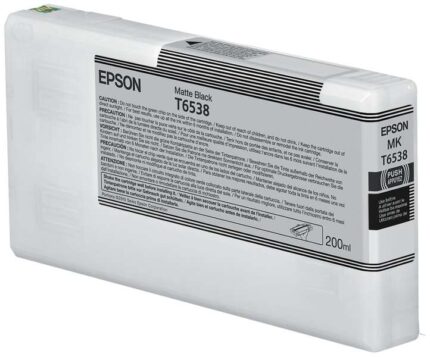 Epson T6538 Nero opaco Cartuccia d'inchiostro originale - C13T653800