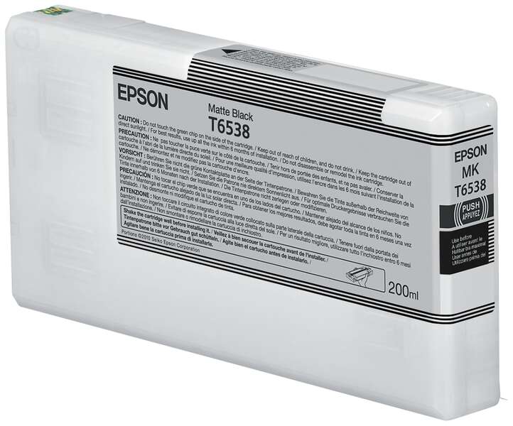 Epson T6538 Nero opaco Cartuccia d'inchiostro originale - C13T653800 Epson T6538 Nero opaco Cartuccia d'inchiostro originale - C13T653800