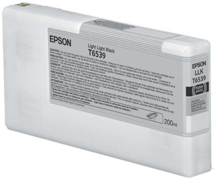 Epson T6539 Nero Light Light Cartuccia d'inchiostro originale - C13T653900