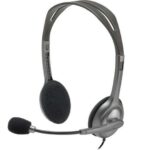 Logitech H111 Cuffie stereo con microfono - Microfono girevole - Archetto regolabile - Jack da 3