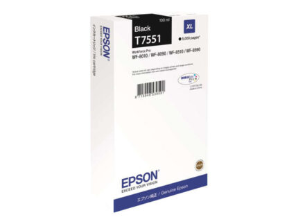 Epson T7551 Cartuccia d'inchiostro originale nera - C13T755140/C13T75514N
