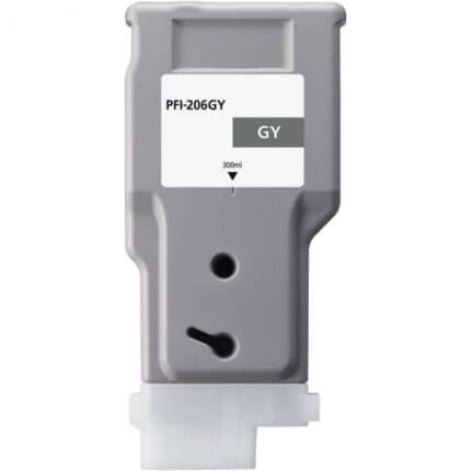 Canon PFI206 Grigio Cartuccia di inchiostro pigmentato generico - Sostituisce PFI206GY/5312B001