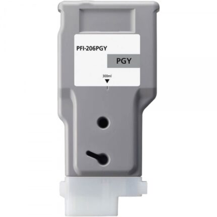 Canon PFI206 Grigio Foto Cartuccia di inchiostro pigmentato generico - Sostituisce PFI206PGY/5313B001