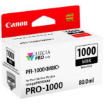 Cartuccia d'inchiostro originale Canon PFI1000 Nero opaco - PFI1000MBK/0545C001