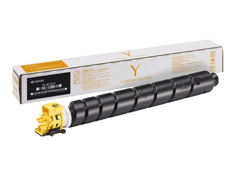 Kyocera TK8335 Cartuccia toner originale giallo - 1T02RLANL0/1T02RLANL1/TK8335Y Kyocera TK8335 Cartuccia toner originale giallo - 1T02RLANL0/1T02RLANL1/TK8335Y