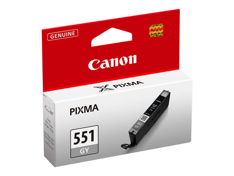 Canon CLI551 Grigio Cartuccia d'inchiostro originale - 6512B001 Canon CLI551 Grigio Cartuccia d'inchiostro originale - 6512B001