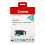 Canon CLI42 Confezione da 8 cartucce d'inchiostro originali - 6384B010