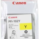 Canon PFI102 Cartuccia d'inchiostro originale giallo - 0898B001