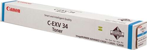 Cartuccia toner originale Canon CEXV34 ciano - 3783B002 Cartuccia toner originale Canon CEXV34 ciano - 3783B002