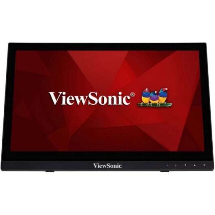 Monitor LCD touchscreen ViewSonic da 16" HD - Fino a 10 punti di contatto - Risposta 12 ms - Altoparlanti 2 W - Angolo di visione 90º - HDMI