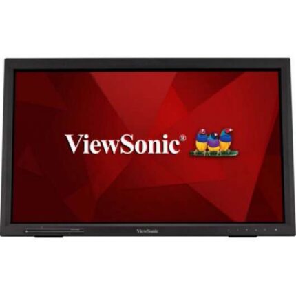 Monitor touchscreen LED ViewSonic da 24" Full HD 1080p - Fino a 10 punti di contatto - Risposta 7 ms - Altoparlanti 4 W - Angolo di visione 178º - USB
