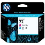 Testina di stampa originale HP 72 - Ciano e Magenta - C9383A