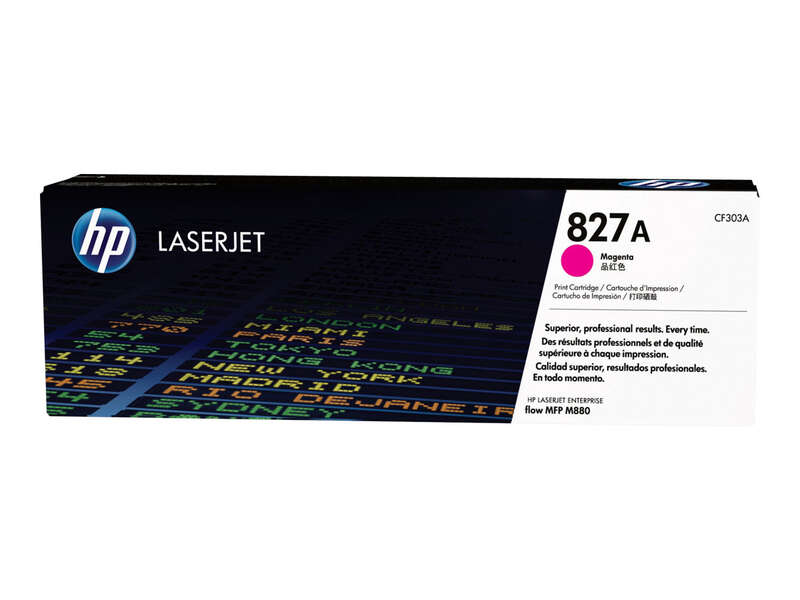 Cartuccia toner originale HP CF303A magenta - 827A Cartuccia toner originale HP CF303A magenta - 827A