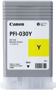 Canon PFI030 Giallo Cartuccia d'inchiostro originale - 3492C001