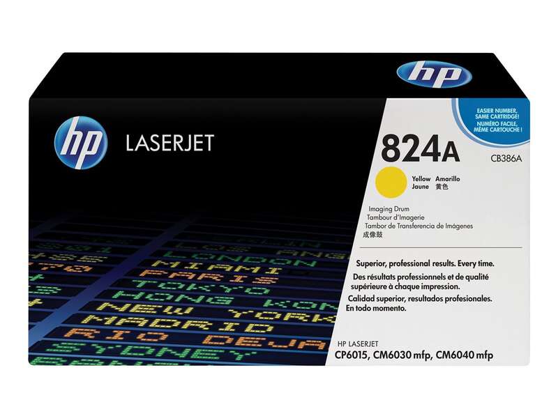 HP CB386A Giallo Tamburo di immagine originale - 824A (Drum) HP CB386A Giallo Tamburo di immagine originale - 824A (Drum)