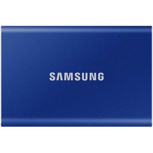 Samsung T7 Disco rigido esterno SSD 2 TB NVMe USB 3.2 - Colore blu Samsung T7 Disco rigido esterno SSD 2 TB NVMe USB 3.2 - Colore blu
