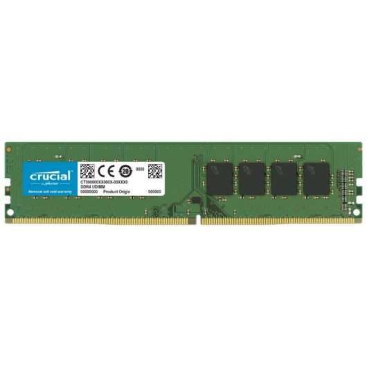 Crucial Memoria RAM DDR4 32 GB 3200 MHz PC4-25600 CL22 DIMM Crucial Memoria RAM DDR4 32 GB 3200 MHz PC4-25600 CL22 DIMM