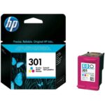 Cartuccia d'inchiostro originale HP 301 a colori - CH562EE