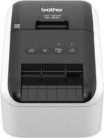 Brother QL800 Stampante termica professionale per etichette USB - 93 etichette al minuto - Risoluzione 300x600 dpi - Stampa in nero e rosso - Taglierina automatica