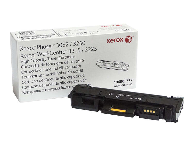 Xerox Phaser 3260/WorkCentre 3225 Nero Cartuccia toner originale - 106R02777 Xerox Phaser 3260/WorkCentre 3225 Nero Cartuccia toner originale - 106R02777