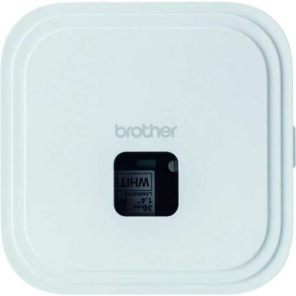 Brother PT-P910BT Cube Etichettatrice elettronica portatile Bluetooth - Larghezza max. 36 mm - Batteria ricaricabile - Colore bianco