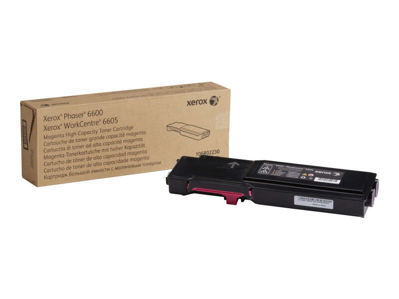 Xerox Phaser 6600/WorkCentre 6605 Cartuccia toner originale magenta - 106R02230 Xerox Phaser 6600/WorkCentre 6605 Cartuccia toner originale magenta - 106R02230