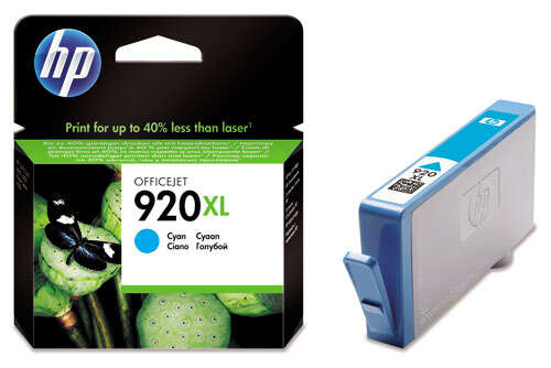Cartuccia d'inchiostro originale HP 920XL Ciano - CD972AE Cartuccia d'inchiostro originale HP 920XL Ciano - CD972AE