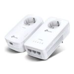 TP-Link KIT Powerline WiFi AC1200 - Presa integrata - 3 porte Gigabit Ethernet - Doppia banda fino a 867Mbps
