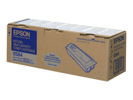 Epson Aculaser M2400/MX20 Nero Cartuccia toner originale - C13S050584/C13S050582