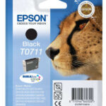 Epson T0711 Nero Cartuccia d'inchiostro originale - C13T07114012
