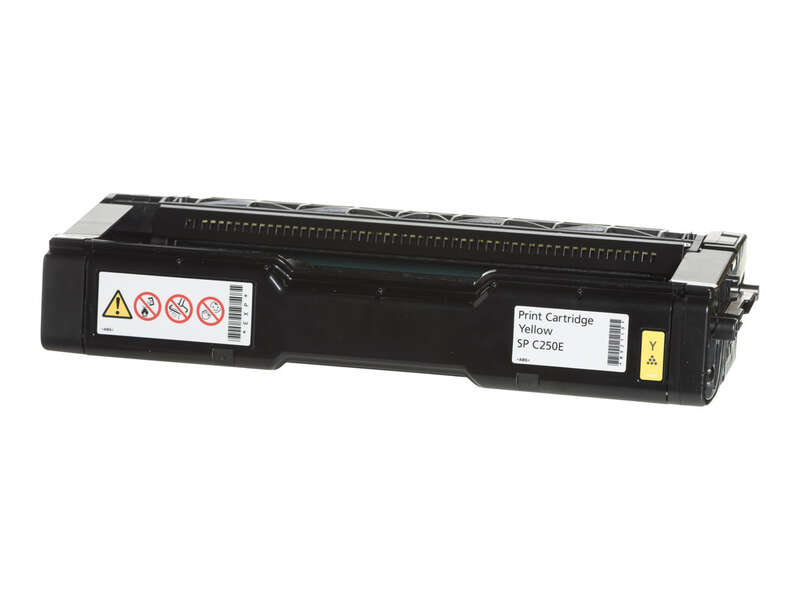 Ricoh Aficio SP-C250/SP-C260/SP-C261 Cartuccia toner originale giallo - 407546 Ricoh Aficio SP-C250/SP-C260/SP-C261 Cartuccia toner originale giallo - 407546