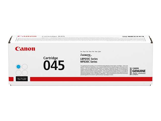 Cartuccia toner originale Canon 045 Cyan - 1241C002 Cartuccia toner originale Canon 045 Cyan - 1241C002