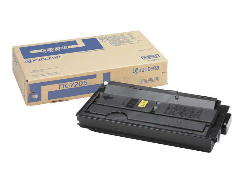 Kyocera TK7205 Nero Cartuccia toner originale - 1T02NL0NL0 Kyocera TK7205 Nero Cartuccia toner originale - 1T02NL0NL0