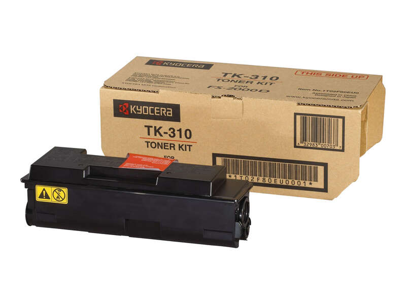 Kyocera TK310 Nero Cartuccia toner originale - 1T02F80EUC Kyocera TK310 Nero Cartuccia toner originale - 1T02F80EUC