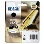 Epson T1631 Nero Cartuccia d'inchiostro originale - C13T16314012
