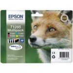 Epson T1285 Confezione da 4 cartucce d'inchiostro originali - C13T12854012