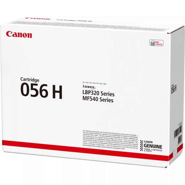Canon 056H Nero Cartuccia toner originale - 3008C002 Canon 056H Nero Cartuccia toner originale - 3008C002