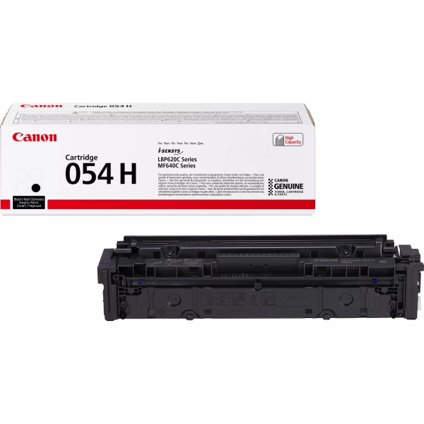 Canon 054H Nero Cartuccia toner originale - 3028C002 Canon 054H Nero Cartuccia toner originale - 3028C002