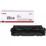 Canon 055H Giallo Cartuccia toner originale - 3017C002