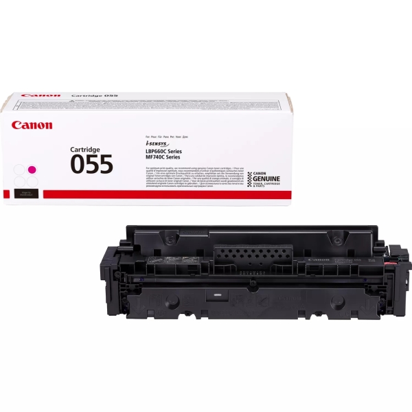 Cartuccia toner originale Canon 055 magenta - 3014C002 Cartuccia toner originale Canon 055 magenta - 3014C002