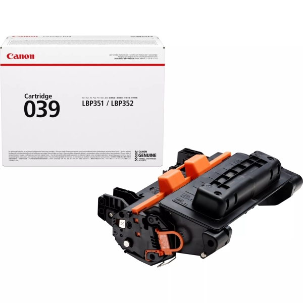 Canon 039 Nero Cartuccia toner originale - 0287C001 Canon 039 Nero Cartuccia toner originale - 0287C001