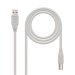 Nanocable Cavo per stampante USB-A 2.0 maschio a USB-B maschio 1
