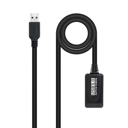 Cavo di prolunga Nanocable con amplificatore USB-A 3.0 maschio a USB-A femmina 15 m