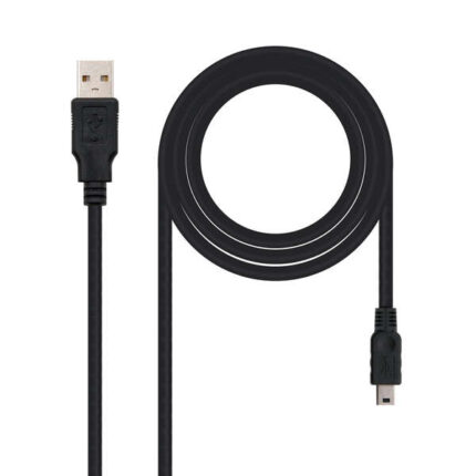 Nanocable Cavo USB-A 2.0 maschio a Mini-USB maschio 1 m