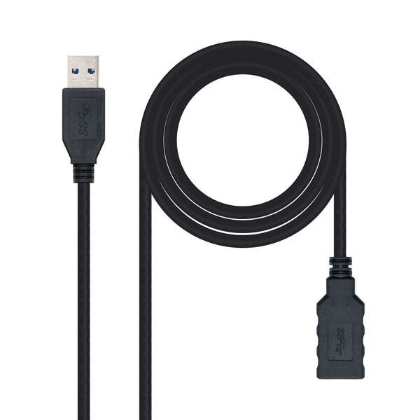 Nanocavo Cavo USB-A 3.0 maschio a USB-A femmina 2 m Nanocavo Cavo USB-A 3.0 maschio a USB-A femmina 2 m