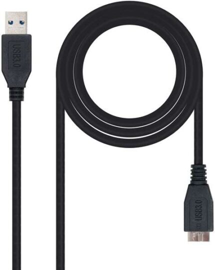 Nanocavo Cavo USB-A 3.0 maschio a Micro-USB 3.0 maschio 1 m