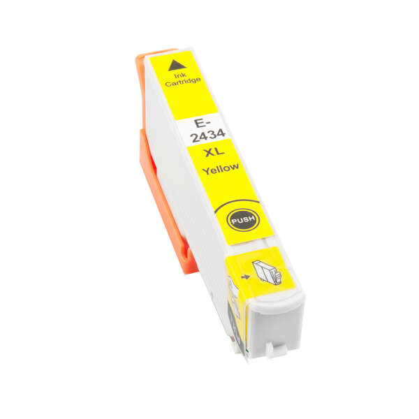 Epson T2434/T2424 (24XL) Giallo Cartuccia d'inchiostro generica - Sostituisce C13T24344012/C13T24244012 Epson T2434/T2424 (24XL) Giallo Cartuccia d'inchiostro generica - Sostituisce C13T24344012/C13T24244012