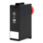 Lexmark 150XL/155XL Nero Cartuccia d'inchiostro pigmentato generico - Sostituisce 14N1614E/14N1619E/14N1614E/14N1607E