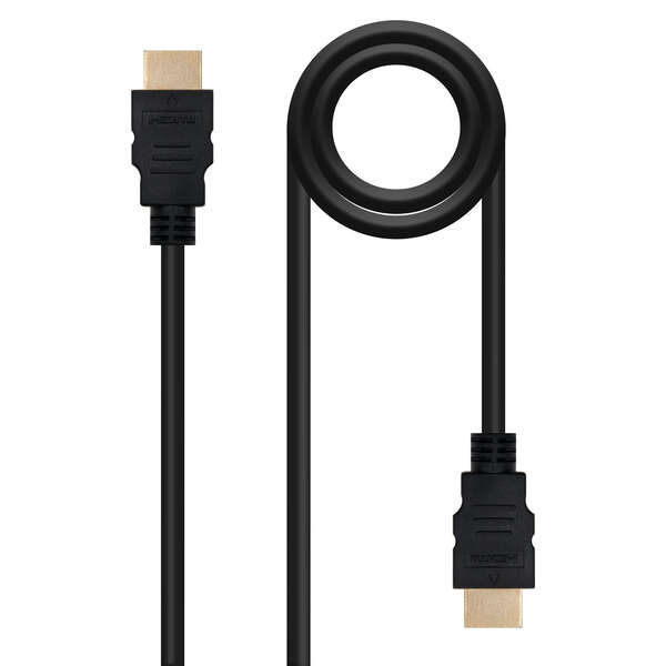Nanocavo Cavo HDMI v1.4 maschio a HDMI v1.4 maschio 3 m - Colore nero Nanocavo Cavo HDMI v1.4 maschio a HDMI v1.4 maschio 3 m - Colore nero