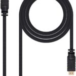 Nanocavo Cavo HDMI v1.4 con ripetitore maschio a HDMI v1.4 maschio 25 m - Alta velocità - Colore nero